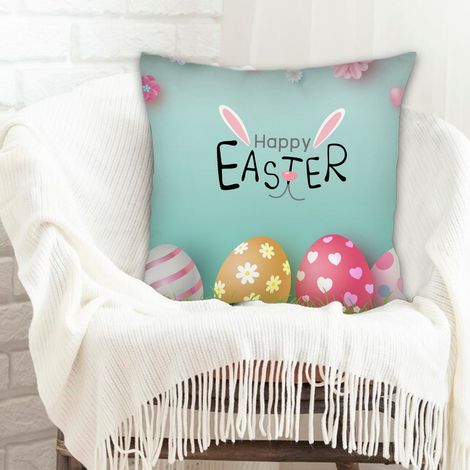 Housse de coussin décorative fermeture à glissière pour Noël, la Saint-Valentin, anniversaire (1/5)