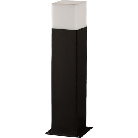 Lampione palo da Giardino con attacco E27 per lampadine a LED Nero moderno Illuminazione viali sentieri (1/4)