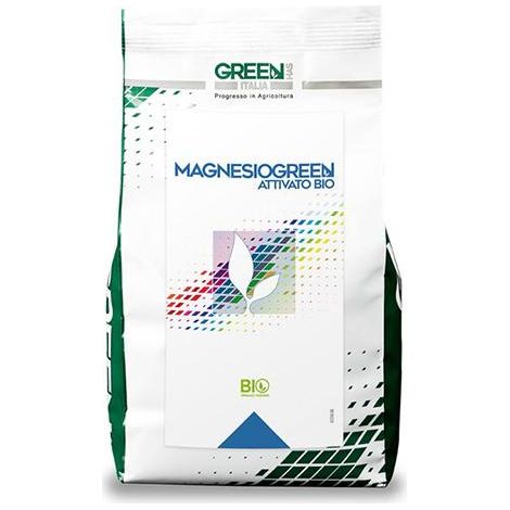 Magnesiogreen (Solfato di magnesio + microelementi) (25 kg), concime idrosolubile per piante e fiori