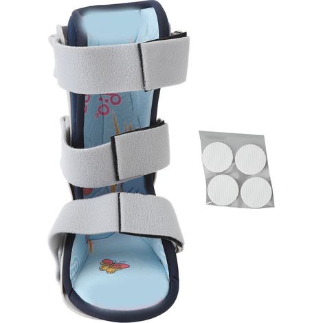 Cheville Enfant Attelle Confortable Respirante Ajustable Botte Marche Pied Droit Jeune Blessé (1/5)