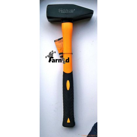 MAZZETTA MARTELLO MARTELLI CON MANICO IN FIBRA MAZZA MURATORE MURATORI 500 g 357
