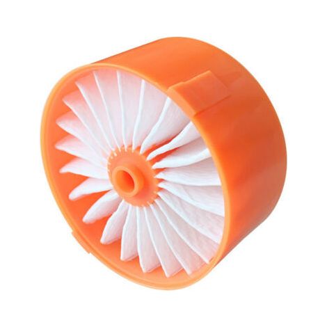 Ahlsen Für Black Decker Bsv2020g Staubsaugerzubehör Filterpatronenfilter (2 Stück) Orange