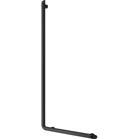 Delabie Handlauf L-Form Be-Line D35 H.1130 Aluminium matt schwarz