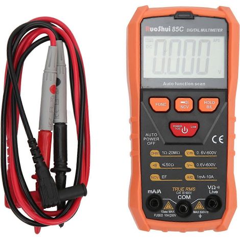85C Digitales Multimeter – Intelligentes, hochpräzises Multimeter zur Messung von Widerstand, Spannung und Strom