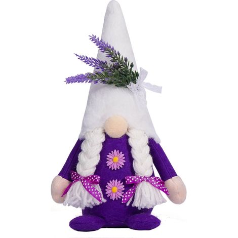 Doll Nain - Décoration De Bureau Pour Pâques - Figurine Sans Visage En Peluche - Pour Intérieur - 1 Pièce (1/5)