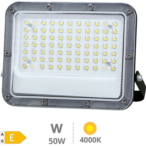 Proyector aluminio LED Belinta 50W 4000K IP65 Negro (1/4)