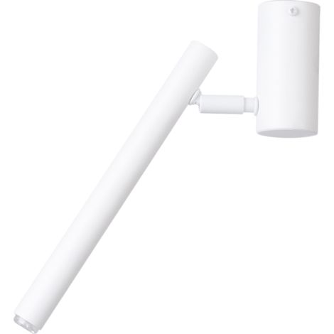 Spot plafond moderne orientable blanc 30cm G9 Sigma