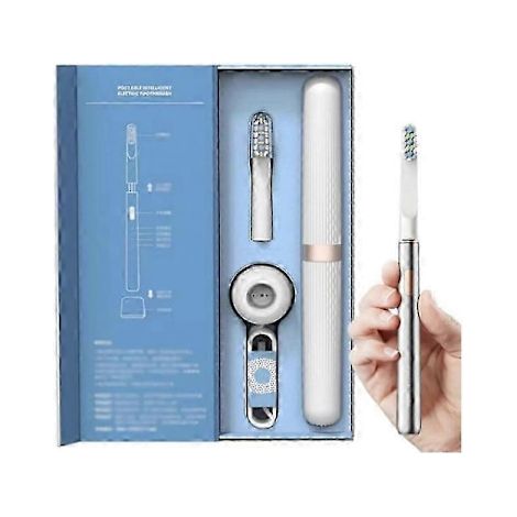 Brosse à dents électrique Miroshine, brosse à dents Miroshine étanche IPX7 argentée-AquaForge