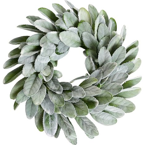 Jeffergarden Flocage Agneaux Oreille Feuille Simulation Lapin Oreille Feuille Guirlande, Fausses Feuilles Vigne pour Mariage Pièce Maîtresse Manteau Table Fête (x) (1/5)