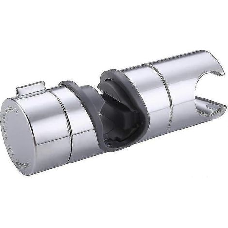 Support de pommeau de douche, support de douchette compatible avec une barre de douche coulissante réglable de 18 à 25 mm, chromé Pb4-ch (1/5)