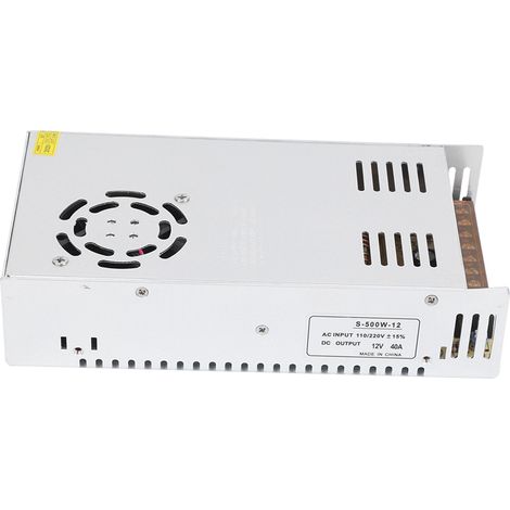 Alimentation LED avec transformateur intégré 100 W-500 W, convertisseur AC 110/220 V vers DC 12 V (1/5)