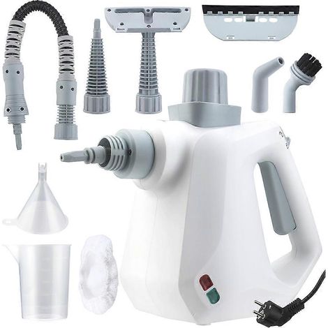 Pressurized nettoyeur vapeur avec 9 attachments multi surface défroisseur deep nettoyage et stain removal prise UE (1/5)