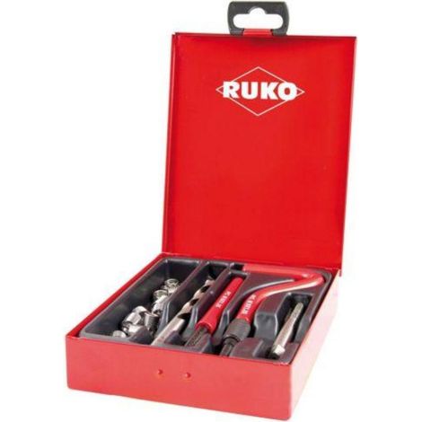 RUKO  ProCoil  Kit  de  reparación  de  roscas  18  pzs.  M  12  en  estuche  de  plástico  -  244206