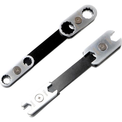 Poignée ergonomique rotative à 360 degrés avec clé réglable à extrémité ouverte pour une utilisation industrielle automobile professionnelle Clé multifonction en acier au carbone (1/5)
