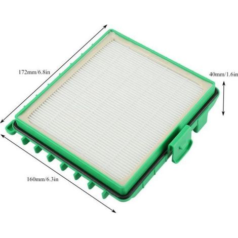 Filtre HEPA pour aspirateur Rowenta Silence Force RO4421 RO4427 - Vert (1/4)