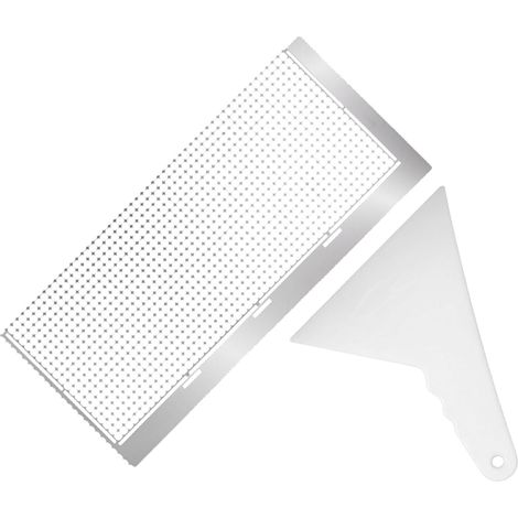 2set Règle de Peinture de Strass en Acier Inoxydable pour Carrés (1/5)