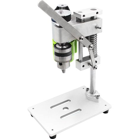 Mini perceuse à colonne pour perceuse d'établi, mandrin à vitesse Variable 1.5-10mm, outils électriques pour bois et métal, petits et miniatures (1/5)