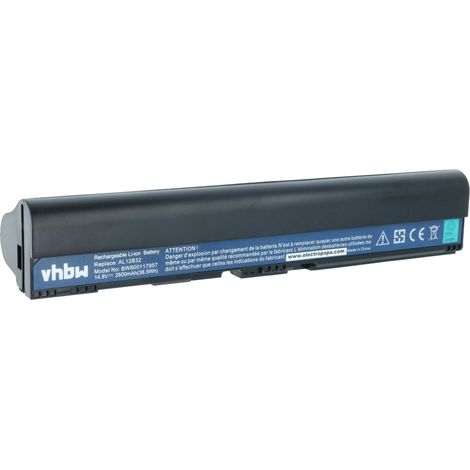 vhbw Akku kompatibel mit Gateway One ZX4260 Notebook (2600 mAh, 14,8 V, Li-Ion) (1/5)