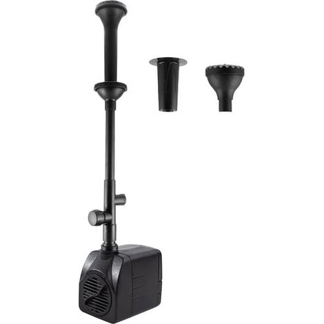 Pompe Bassin 2000L/H 25W 220V, Submersible Fontaine Filtre LED, Écologique Silencieuse Jardin (1/5)
