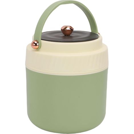 Insulated Food Container, Advanced Vacuum Insulated Thermal Lunch Box for School 34% Better Heat Retention, 304 Stainless Steel Soup Container with Spoon (1/5)