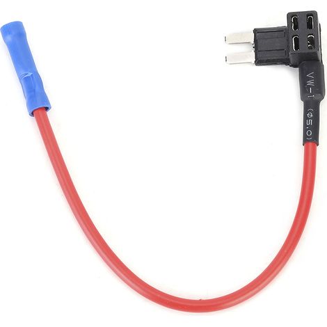 Kit de 5 pièces pour circuit automobile comprenant un porte-fusible miniature à 2 lames et un répartiteur. (1/5)