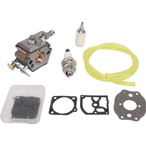 Kit de carburateur pour tronçonneuse compatible avec Husqvarna 136 137 141 142 36 41 - Vtizikl