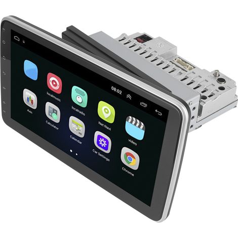 Écran rotatif 360° Navigation Auto GPS WiFi 10,1 pouces Radio Universelle Android 10.0 1+16G Système Multimédia Voiture (1/5)