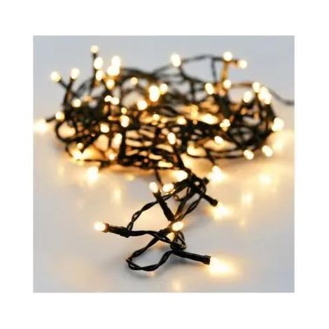 Ghirlanda LED esterna Koopman nero 12 metri 120 LED (1/3)