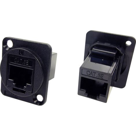 XLR Adapter UTP RJ45 Cat5e auf RJ45 Cat5e Adapter, Einbau CP30220 CP30220 Cliff Inhalt: 1 St.