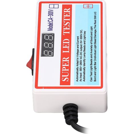 18-W-LED-TV-Hintergrundbeleuchtungstester (85–265 V) mit Schalter, Lichtprüfbox, Hochleistungslampe und EU-Stecker (1/5)