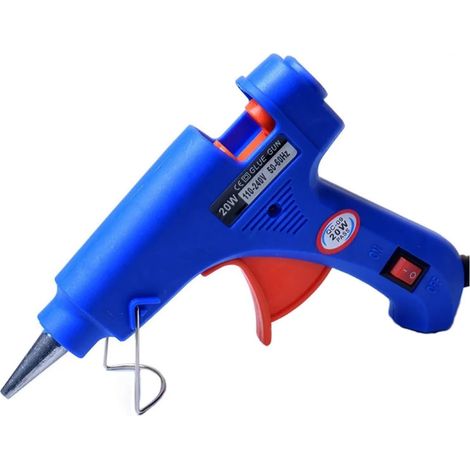 Mini pistolet à colle thermofusible 20W, industriel, domestique, (1/5)