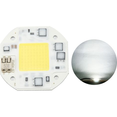 AC100-260V 50W Kaltweißer Hochleistungs-COB-LED-Strahler mit integriertem Chip (1/5)