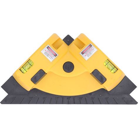 Niveau laser bleu à angle droit pour carrelage, outil de mise à niveau haute précision, niveau à ligne carrée autonivelant, sol (1/5)