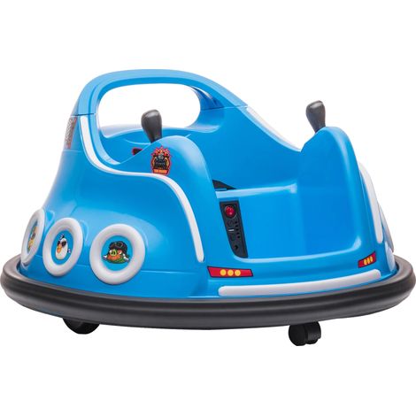 Autoscontri, rotazione a 360°, doppio motore, blu (1/2)