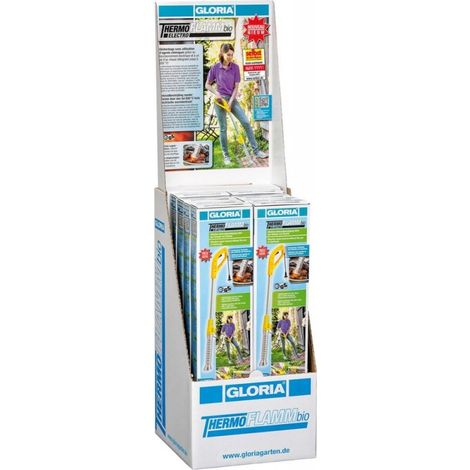 Présentoir De 8 Désherbeurs électriques Gloria. -pl- Xgl173 Thermoflamm Bio Electro X 8- D3e Incluse : 8 X 0,42€ (1/2)