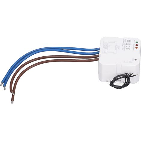 Actionneur de récepteur pour système de chauffage électrique REV03, 90-240V CA, numéro de contact vente 10142300089, régulation précise et compatible. (1/5)