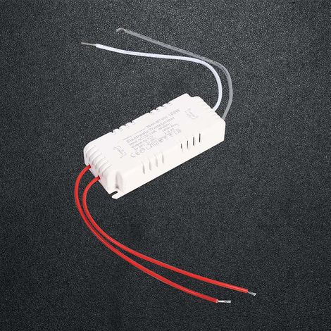 Elektronischer Transformator für 105-W-Halogenlampen – 220-V-auf-12-V-Wechselstromwandler, schützt G4/G5.3/MR11/MR16-Lampen, CE-zertifiziert, weiß (1/5)