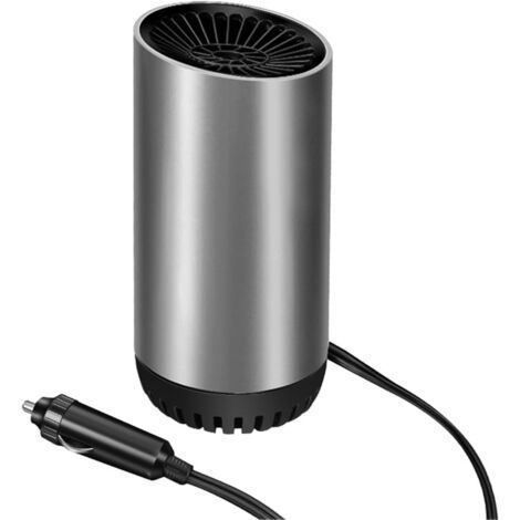 QORVA-Ventilateur de chauffage de pare-brise de voiture 12 V, chauffage rapide, dégivreur, désembueur, sèche-glace avec ventouse