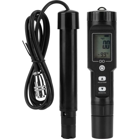 Digitaler Sauerstoffanalysator, Wasserqualitätsprüfer mit Temperaturerfassung (1/5)