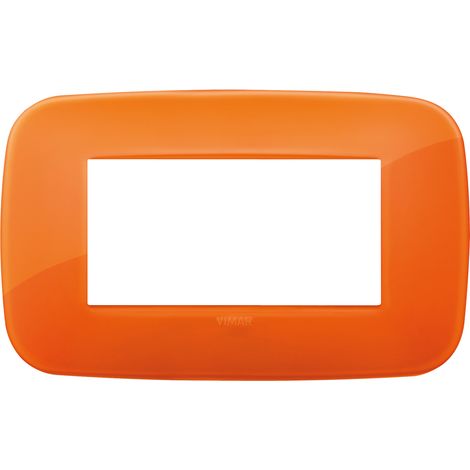 VIMAR - 19684.63 Placca Round 4M Reflex orange