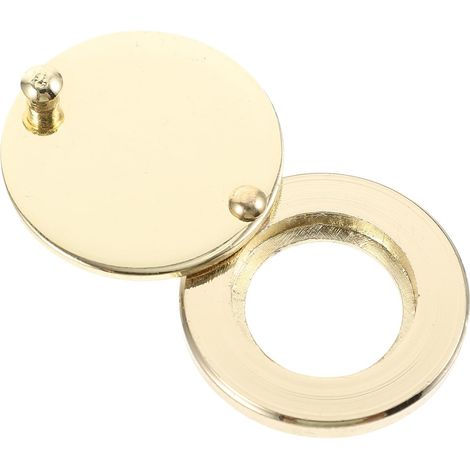 Doré Couvercle De Peephole De Sécurité pour Porte Protecteur De pour Maison Installation Facile. (1/5)