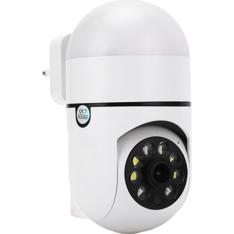 360° 2MP Drahtlose Überwachungskamera, LED-Nachtsicht, für Zuhause, EU-Stecker 110-240V, Außen-/Innensicherheit. (1/5)