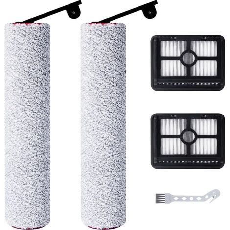 Accessori per Dreame H12 Pro Ultra / H13 Pro Aspirapolvere ad acqua e polvere, 2 rulli di spazzola + 2 filtri HEPA + 1 spazzola di pulizia (1/4)