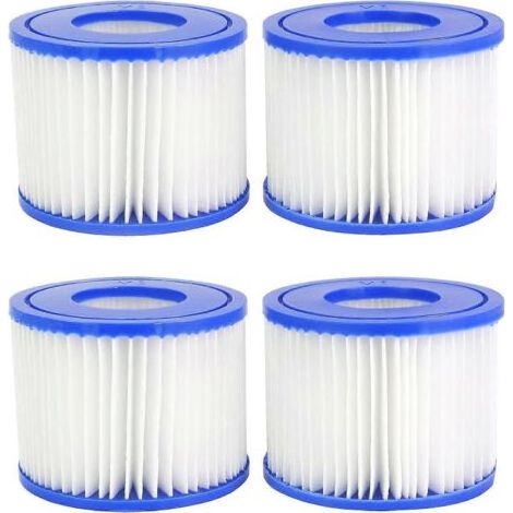 Mallez VI Filterkartusche für Bestway, Spa-Filter, Filterkartuschen für Lay-Z-Spa-Pools, Paris, Miami, Las Vegas, Monaco, Palm Springs, 2 Fi (1/5)