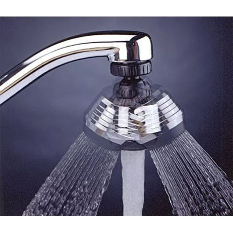 Aérateur Robinet Cuisine - Réducteur Débit Eau - Filetage 22 mm Femelle ou 24 mm Mâle - Tête 15 mm - 40 g (1/2)