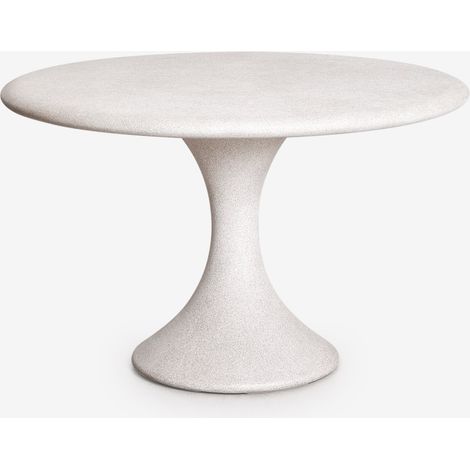 Tavolo da giardino rotondo Ø120 cm in cemento Eloria SKLUM            
