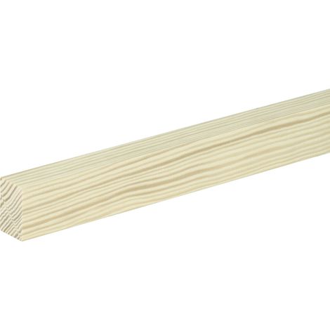FN Neuhofer Flachleiste 100 cm 29 x 19 mm Fichte/Kiefer Leisten (1/3)