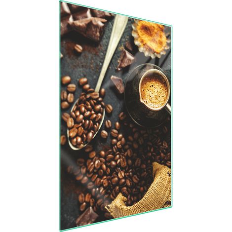 TAGLIERE IN VETRO 35x52 Caffè (1/5)