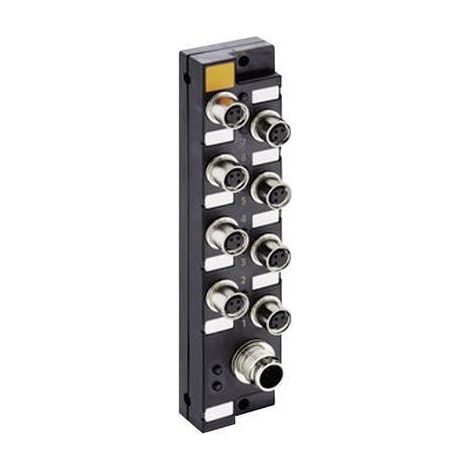 Lumberg Automation ASBSM 8/LED 3 65347 Scatola sensore attuatore passiva Distributore M8 con filettatura in metallo 1 p