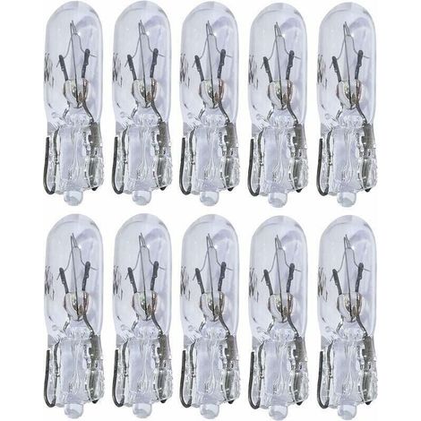 Packung mit 10 T5 12V 1,2W Glühlampen für das Armaturenbrett (1/3)